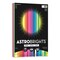 Astrobrights Color Paper - "Spectrum" Assortment, 24 lb Bond Weight, 8.5 x 11, 25 Assorted Spectrum Colors, 200/Pack